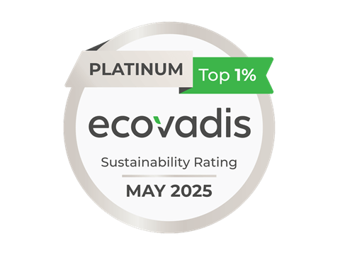 ecovadis platinum rating