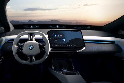 BMW iX3 supercomputer