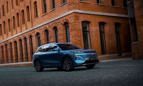 Geely Starray in de kijker Geely Starray - Sidefront