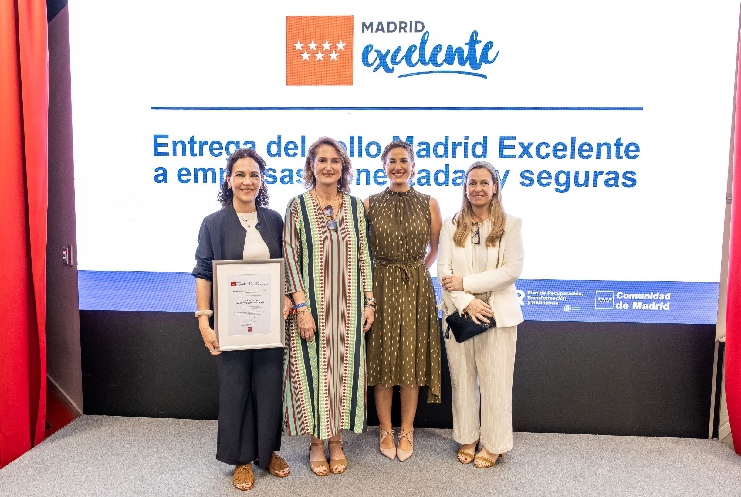 Distintivo Madrid Excelente – Lugar Ciberseguro