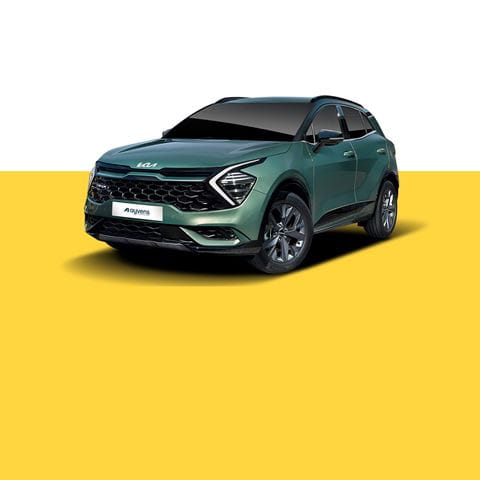KIA SPORTAGE a partire da 269€/mese i.e. Ayvens_sito_corp_1200x1200_Kia