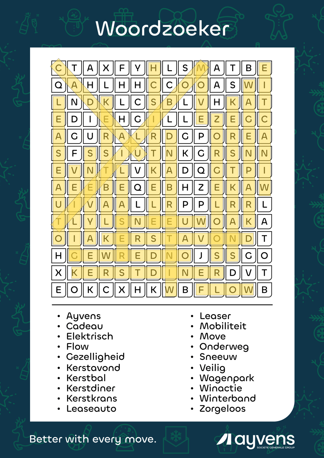 ayvenskerstwoordzoeker antwoorden 2