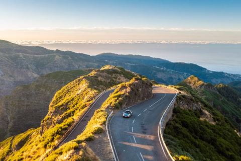 Estrada na montanha