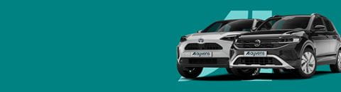 Ayvens - Comparison header - Toyota Yaris Cross vs Volkswagen T-Cross