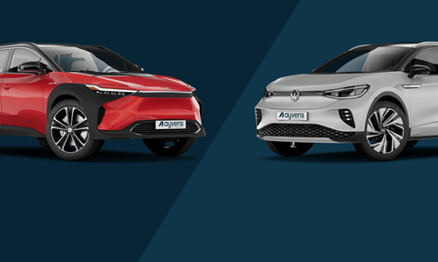 Ayvens Comparison card Toyota bz4x vs VW ID42x