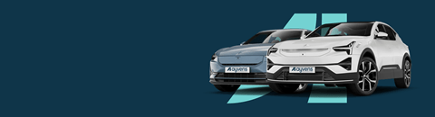 Ayvens Comparison header Polestar 2 vs Polestar 32x