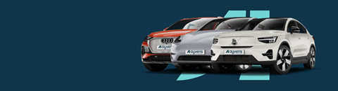 Ayvens Comparison header Tesla Model Y vs Volvo C40 vs Audi Q42x