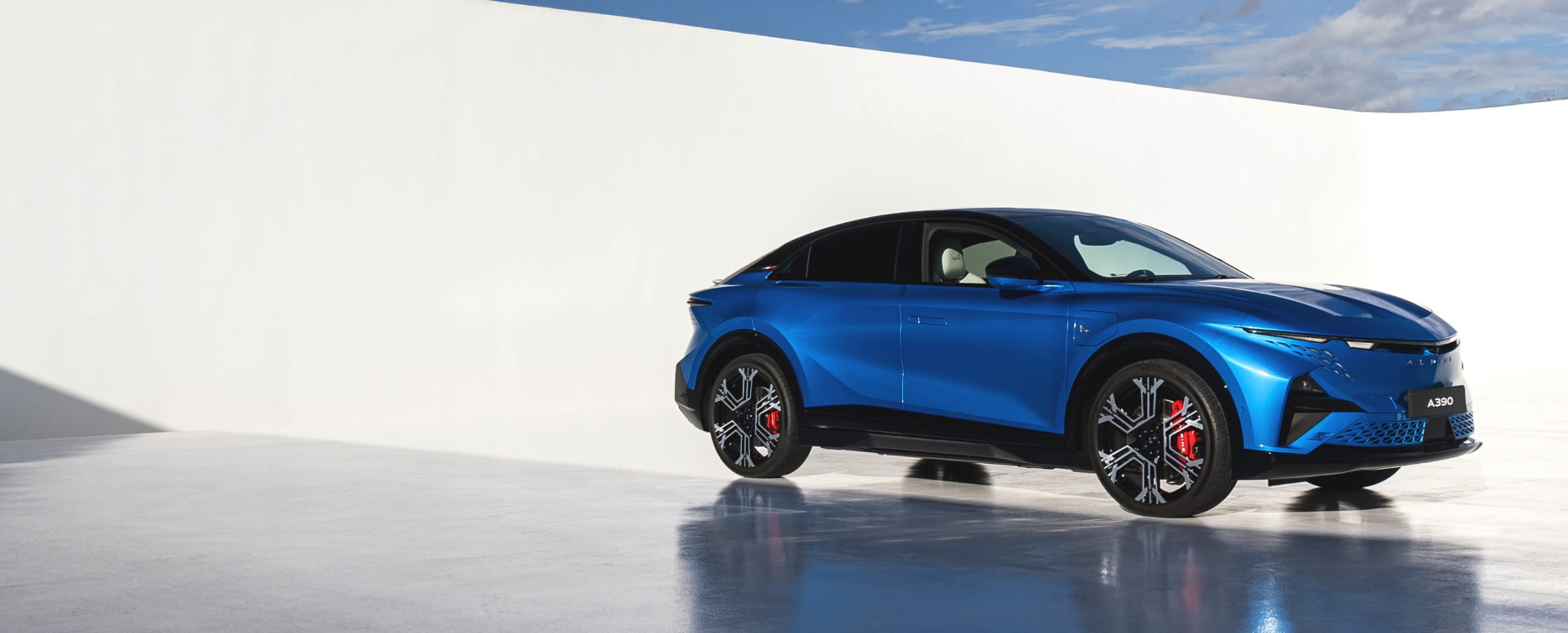 Video banner Alpine A390