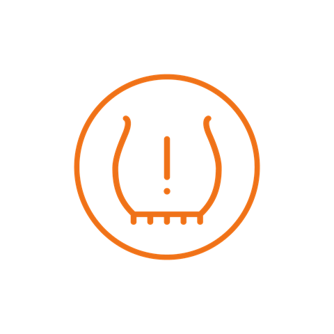Tyre Pressure Warning Light