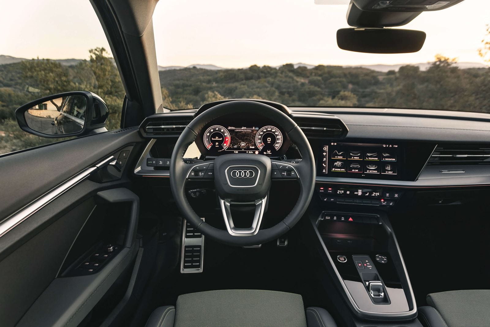 audi a3 interior