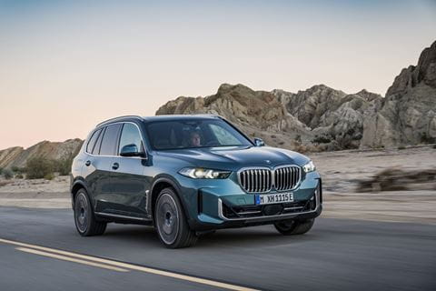 BMW X5 front road