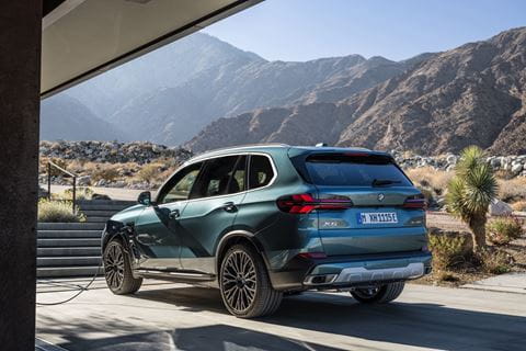 BMW X5 side charging