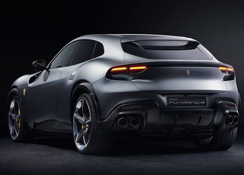 Ferrari Purosangue traseira