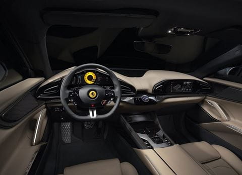 Ferrari Purosangue interior