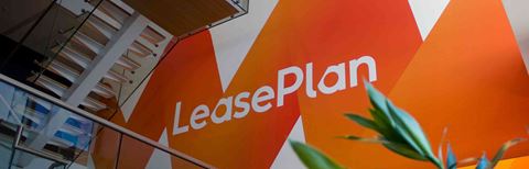 Inside LPCorp office - LP logo prominent