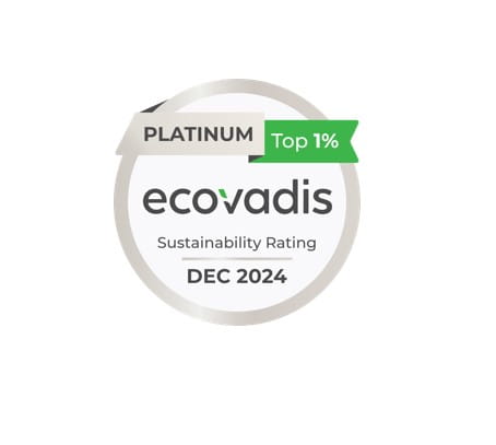 Ecovadis platinum sello