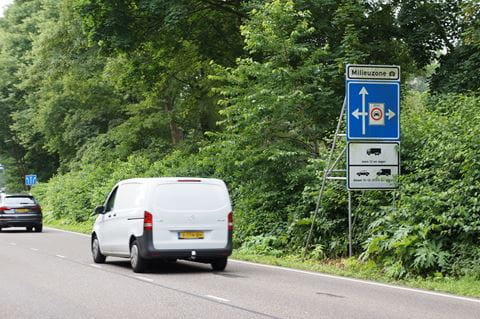 milieuzones elektrische bedrijfswagen leasen
