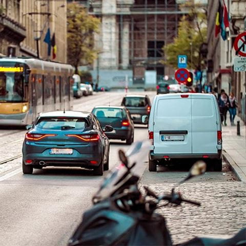 Brussel België - lage emissiezone (LEZ) Brussel